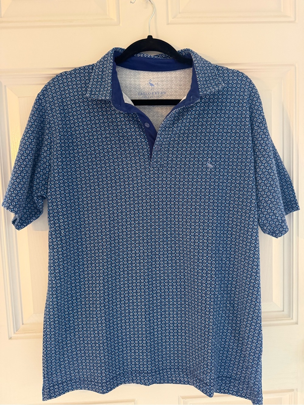 Tailorbyrd Golf Polo with Navy Trim Men's Large